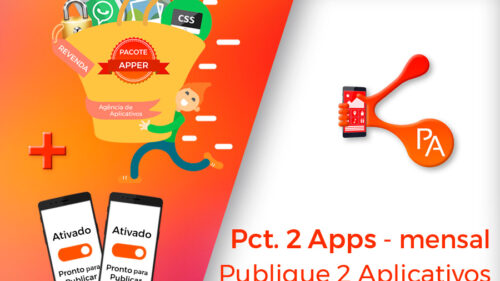 Pacote Apper 2 Apps - mensal