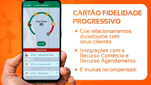 Cartão Fidelidade Progressivo